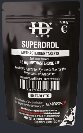 HD LABS Superdrol 15MG